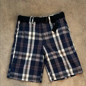 Vintage Urban Pipeline Plaid Flat Front Shorts-waist 36, EUC never worn